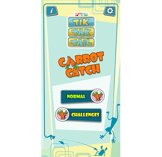 TIK TAK TAIL Carrot Catch Mobile Game